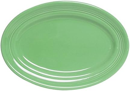 Tuxton CBH-096 China vitrificada Platter oval da China, 9-3/4 x 6-1/2, preto,