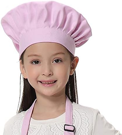 Toptie Chef Hat for Kid & Adult, algodão elástico de cozinha ajustável