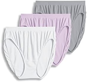 Jockey Women's Underwear Comfies Microfiber French Cut - 3 pacote