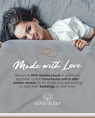 Lençóis King Split Sets para cama ajustável, lençóis de luxo, lençóis de algodão egípcios de 1000 fios, conjunto de chapas de algodão