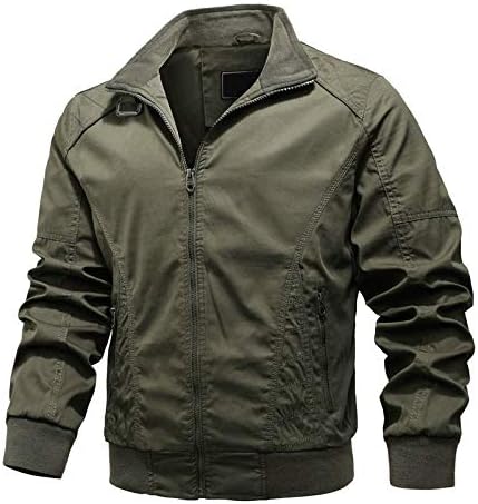 Jaqueta de bombardeiro ADSSDQ para homens, Cutout de inverno Casaco moderno masculino Ciclismo de manga cheia jaqueta de lapela de