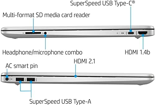 HP 15.6 Touch laptop slim | i5-1155g7 | Intel Iris Xe Graphics | Longa vida melhory - até 9 horas de carga rápida | Windows 11 | w/mouse pad da almofada