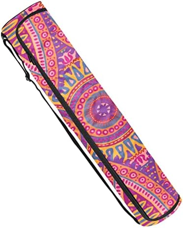 Bolsa de tapete de ioga, estilo indiano Exercício de ioga transportadora de tape