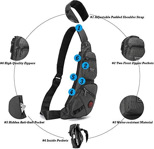 Bolsa de estilingue nicgid Backpack Backpack Sacos Crossbody para homens Mulheres