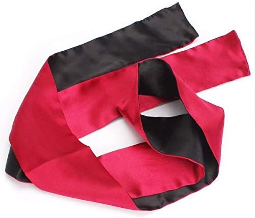 Ukissim Máscara de cetim de cetim ukissim máscara de dormir confortável - 59 em x 2,8 em