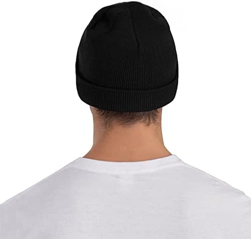 Foda -se Cancer de pulmão Girada de inverno Capinho diário Captura de malha quente Moda preta Capull para homens Mulheres