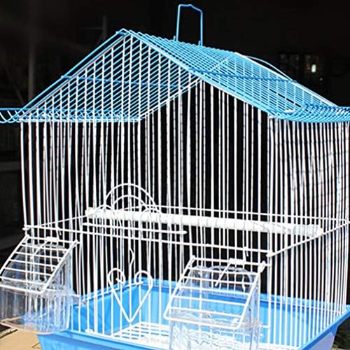 Popeetpop Bird Cage pendurou copos do alimentador - 3 pcs de plástico transparente e dispensador de água tigela