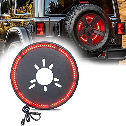 Tänzedzm Plug & Play Free Free traseiro traseiro pneu led Ring Ring Wheel Light Compatível para Ford Bronco 2021-2022