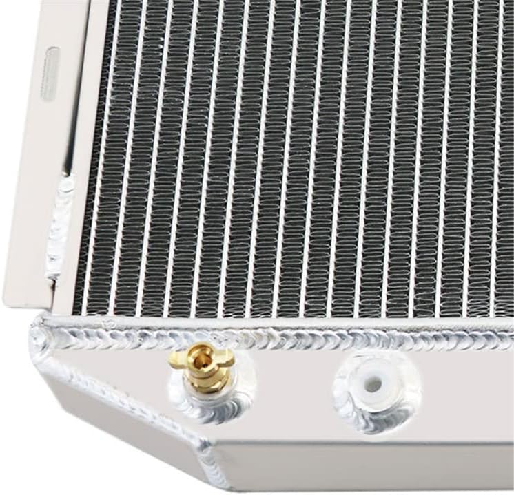 OzCoolingParts 4 linhas Core de alumínio completo TR259 Radiator + 14 de ventilador com cobertura + kit de fio de termostato/retransmissão