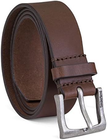 Timberland Men's Classic Leather Jean Belt 1,4 polegadas de largura