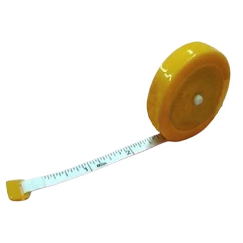 Caixa de plástico fofax fita de medição de inglês / métrica de plástico