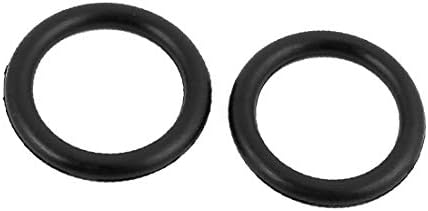 X-Dree 50pcs preto 14 mm x 1,9 mm Resistência ao calor resistente a óleo NBR NBR Nitrile Ring Ring Sealing Ring (50 unids