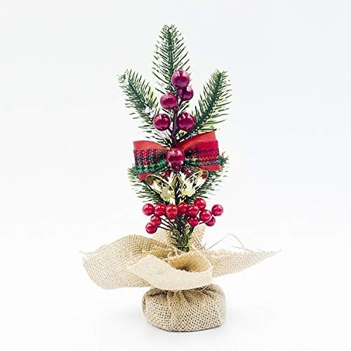 Decoração da temporada 2 PCs Creative Christmas Pine Afles Cutting Table Decoration.