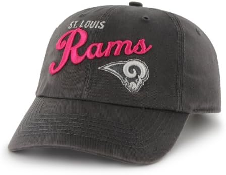 '47 NFL Womens Women's Breast Cancer Consciência Audrey Limpeza Cap