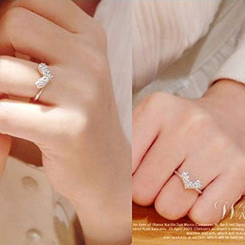 2023 Novos acessórios de jóias Acessíveis Anéis de engajamento de anéis de moda Moda Rings Croissant Anéis para mulheres