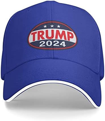 GHBC Trump 2024 Adultos Baseball Cap feminino Snapback Hat Ajustable Man Snapback Hat