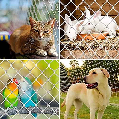 ChinLife Pet Toy Anti-Fall Safety Net Nylon Protection Rede de barreira de animais de estimação para quintais Redação de proteção contra