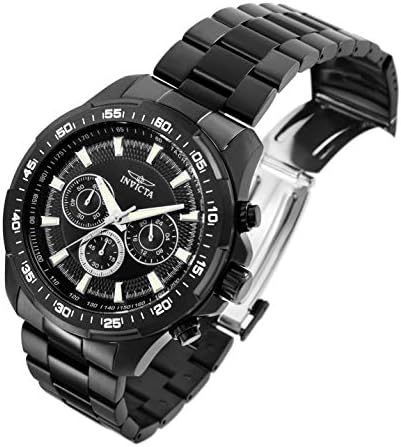 Invicta Men 22785 Speedway Analog Display Quartz Black Watch