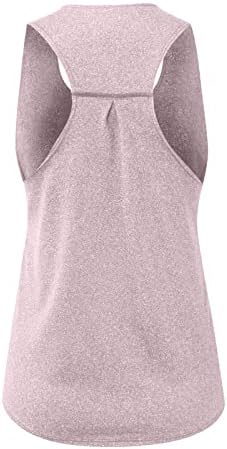 Treino feminino tops racerback soft yoga tops soltos ajuste flowy tênis atlético Running tank top top