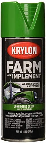 Krylon Farm & Implementar Paint Aerossol Tractor Green, 12 fl oz