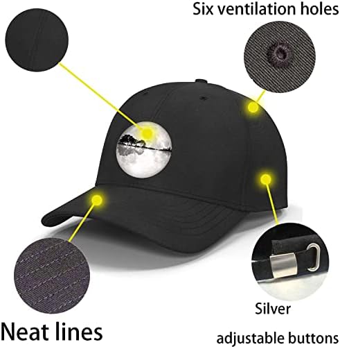 Capinho de beisebol escuro Capinho de beisebol não estruturado Chapéu de proteção solar de algodão solar chapéus de proteção