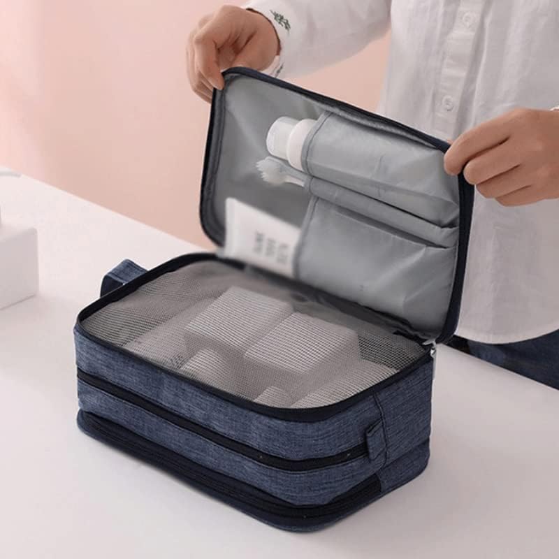 Saco de higiene pessoal BBSJ para homens kit à prova d'água para homens para viagens de produtos para produtos de higiene