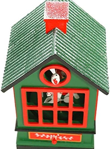 Tfiiexfl Christmas Carousel Box Box Decorações de casa girando Caixa de música criativa design