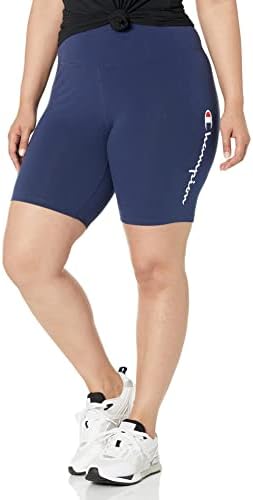 Campeão de bicicleta autêntica de tamanho grande, shorts de bicicleta feminina, shorts de bicicleta de algodão, 8