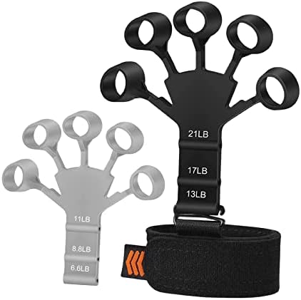 SM Sunnimix 2xfinger fortalecedor de antebraço Treinador de dedos exercitador para homens alpinistas homens homens