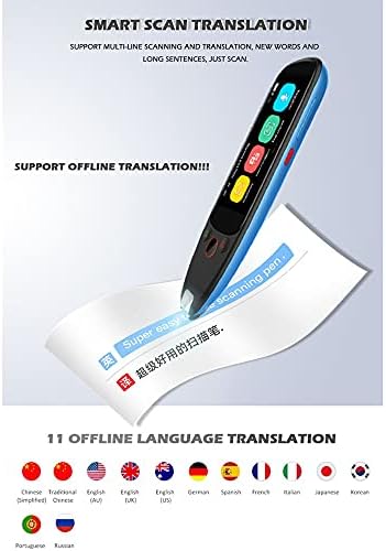 ZSEDP Language Translator112 Idiomas Offline Escola de Office Scanner Tradução Pen Dictionary Digital Alcorão Reader