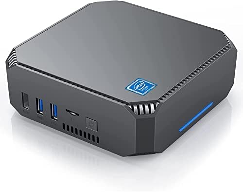 Mini PC Windows 10 Pro 4GB DDR3 32 GB SSD Intel Celeron J3455 Mini Computadores Display Dual em 4K HD Gigabit Ethernet 2.4g+5g WiFi