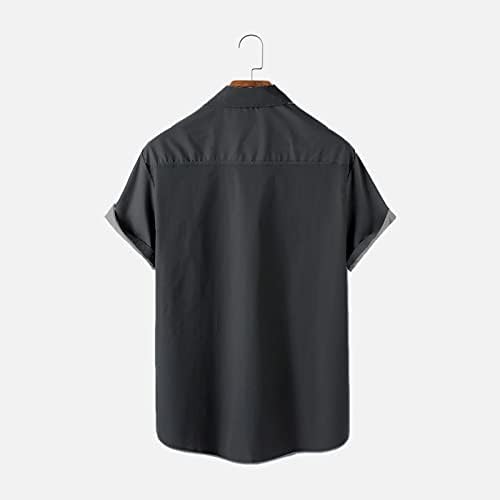 Camisas masculinas perto de mim Camisetas de casamento tops para homens camisa de tênis Button Up camisas havaianas Manga