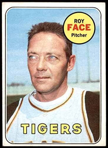 1969 Topps 207 Elroy Face Detroit Tigers VG/Ex Tigers