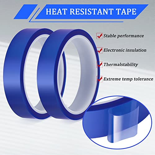 Luter 2pcs fitas de transferência de calor, 20 mm x 33m de altura TEMP TEMP TEMPER VINIL Fita adesiva Térmica Térmica Fita resistente