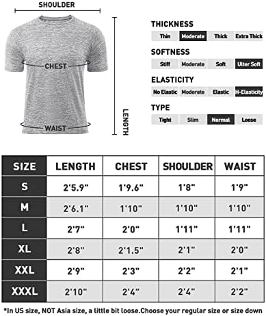 Mens Quick Dry Dry Fit Athletic Workout Gym Running Tshirt Camiseta ativa para Men Activewear Sport Sport Fitness