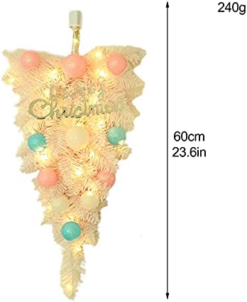 Presentes decorativos de Natal requintados, craques de chapas de Natal, 23,6 em cravos de Natal com bolas de Natal coloridas e placa
