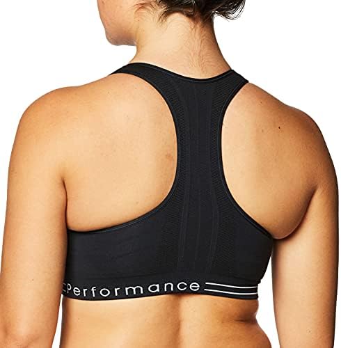 Calvin Klein Feminino Premium Performance Hidagem Medimento de Médio Impacto Bra