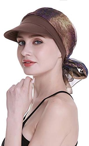 NEWSBOY Cap para mulheres quimioterapia com lenços Presentes de queda de cabelo disponível durante todo o ano