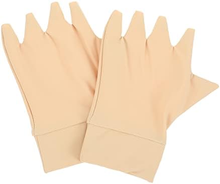 Hemotão 1 par artrite luvas de luva feminina Protetores de mãos Protetores de dedo Protetores para os dedos Mittens Mittens Mens