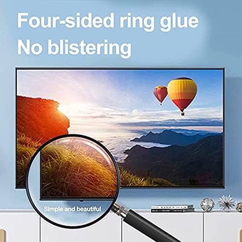 Protetor de tela de TV Kelunis, filtro de tela de protetor de TV anti-Glare, de TV de TV, de TV, de TV, de Indoor &