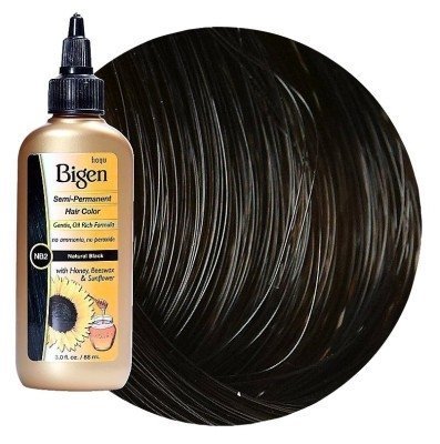 Bigen Semi-Permanente Haircolor NB2 Black natural 3 onças