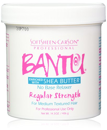 Manteiga de karité Bantu Sem Base Relaxer Força regular 14,3 oz