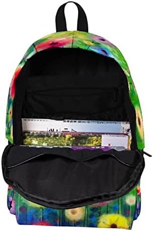 VBFOFBV UNISSISEX Adult Backpack com para Trabalho de Viagem, Flores de Coloração da Primavera Abstract Art