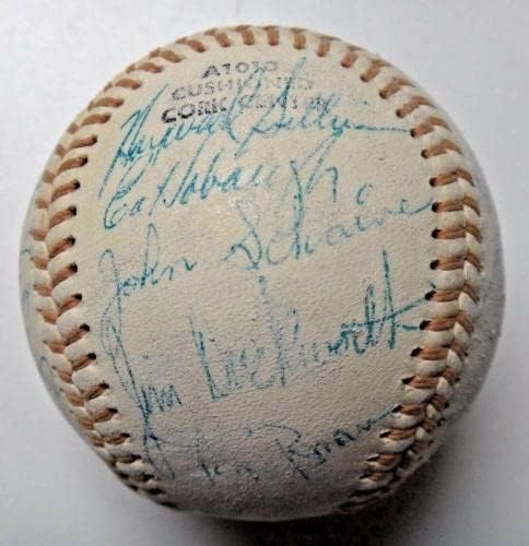 Baseball assinado de P.C.L com 26 autógrafos de beisebol limpo Nice - beisebol autografado