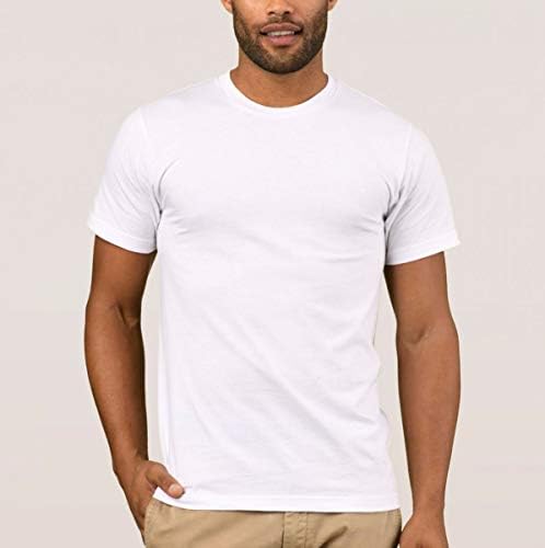 WJGNAA Men's Tufts University estabeleceu 1852 camiseta de pescoço redonda de manga curta