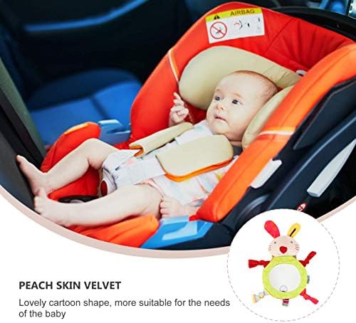 Kisangel Baby Seat Carrinho recém -nascido traseiro assento de bebê Visualize espelho de desenho animado Animal Infantil Infantil