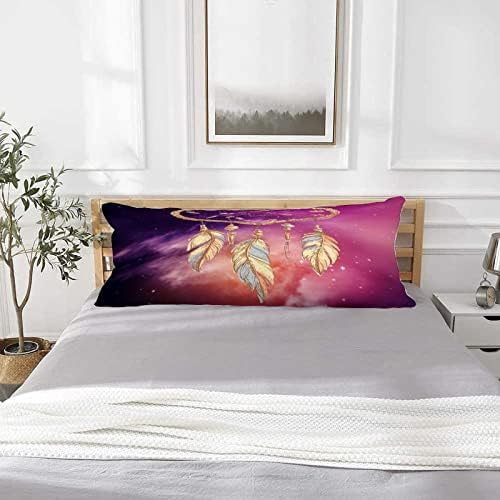Catcher de sonho Galaxy Body Pillow Tampa para mulheres grávidas Almofadas corporais da galáxia para apanhador de sonho de dorminhoco