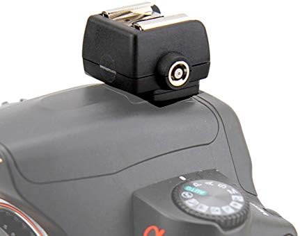 Câmera Adaptador de sapatos Hot Shoe para Flash Camera Acessório, Hot Shoe Adapter Flash Light Holder para A100 A200 A230