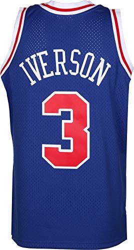 Mitchell & Ness Réplica Swingman NBA Jersey HWC 3 Allen Iverson Philadelphia 76ers Basketball Trikot