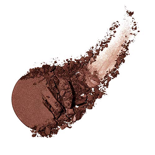 Nutrogena Satin Eye Shadow com vitamina E antioxidante, maquiagem fácil de aplicar com acabamento acetinado, couro bronzeado, 1,0